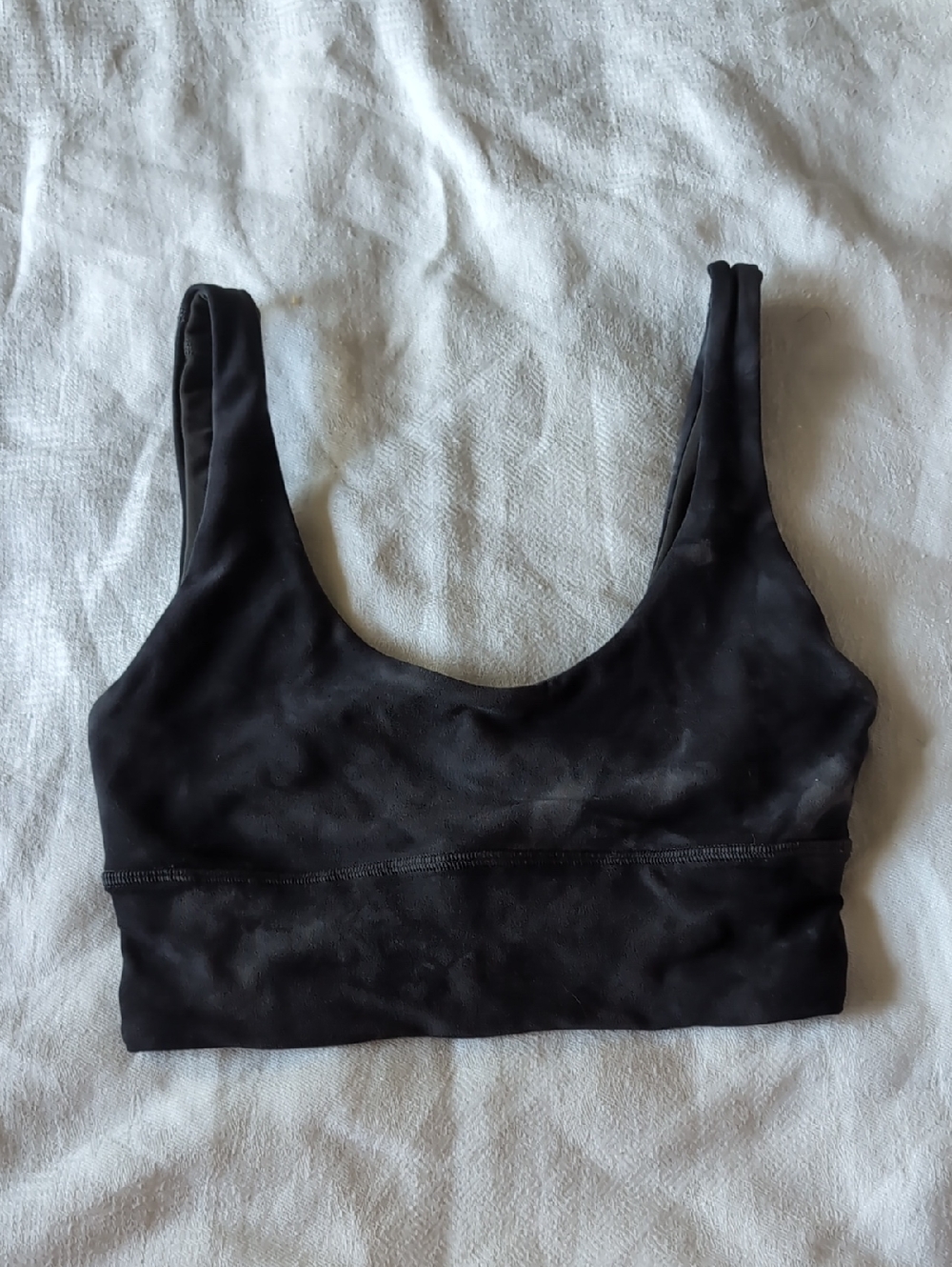 lululemon athletica Black Scoop Sports Bra